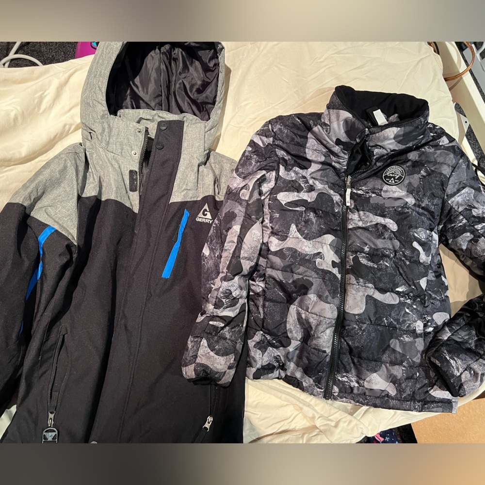 Gerry boys 10-12 winter jacket, 2 layers!